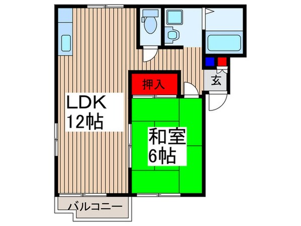 エクセレントハイツの物件間取画像